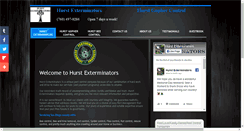 Desktop Screenshot of hurstexterminators.com